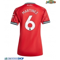 Maglie da calcio Manchester United Lisandro Martinez #6 Prima Maglia Femminile 2025-26 Manica Corta